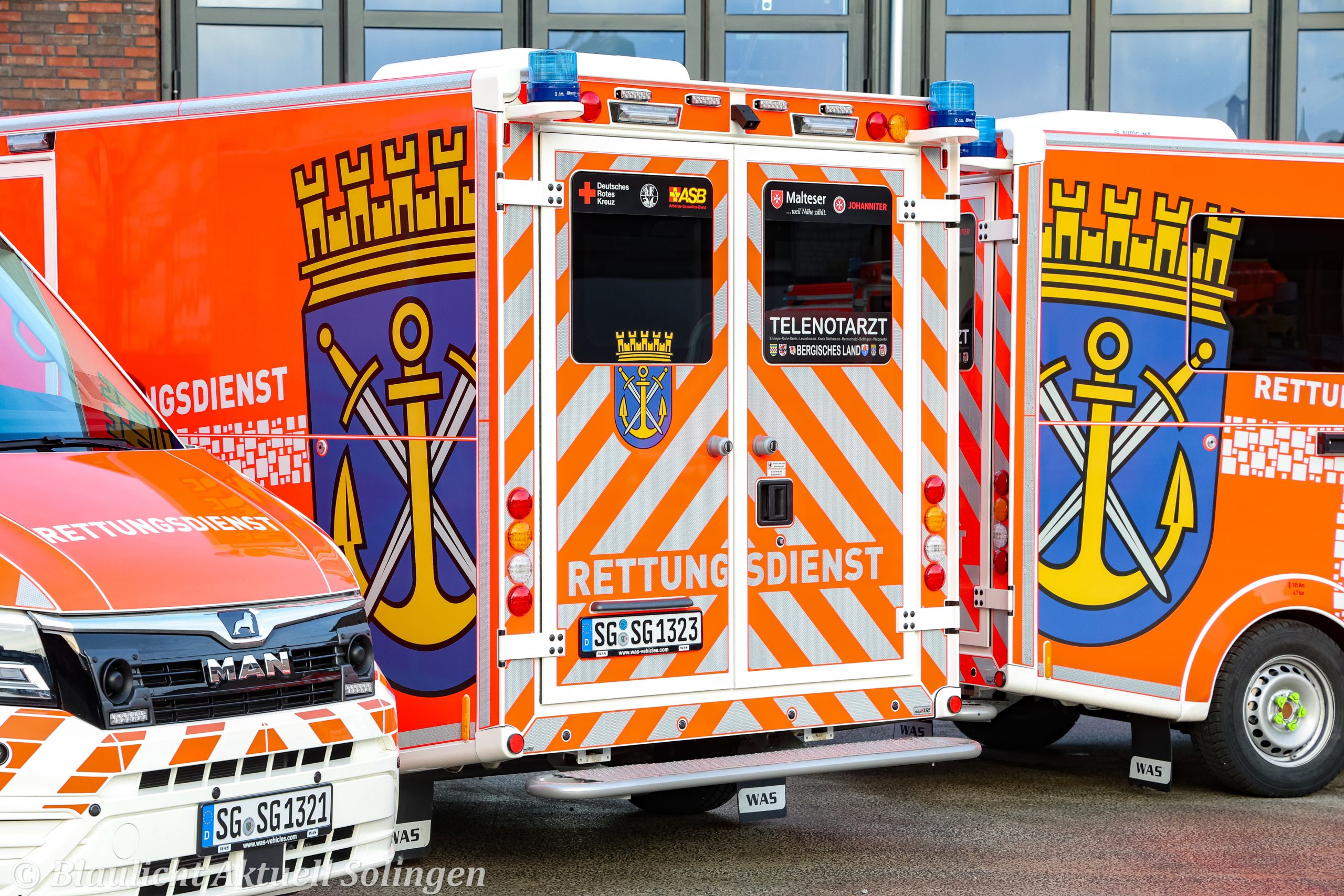 Blaulicht-Solingen, Rettungsdienst und Notfalldienste in Solingen.